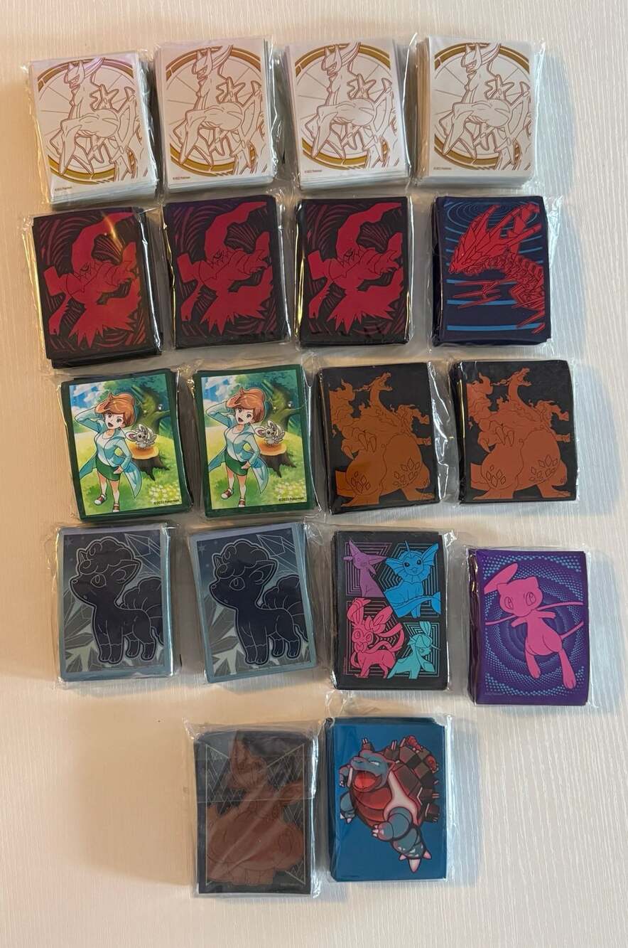 Pokemon TCG Assorted Card Sleeves 65 Count Pack